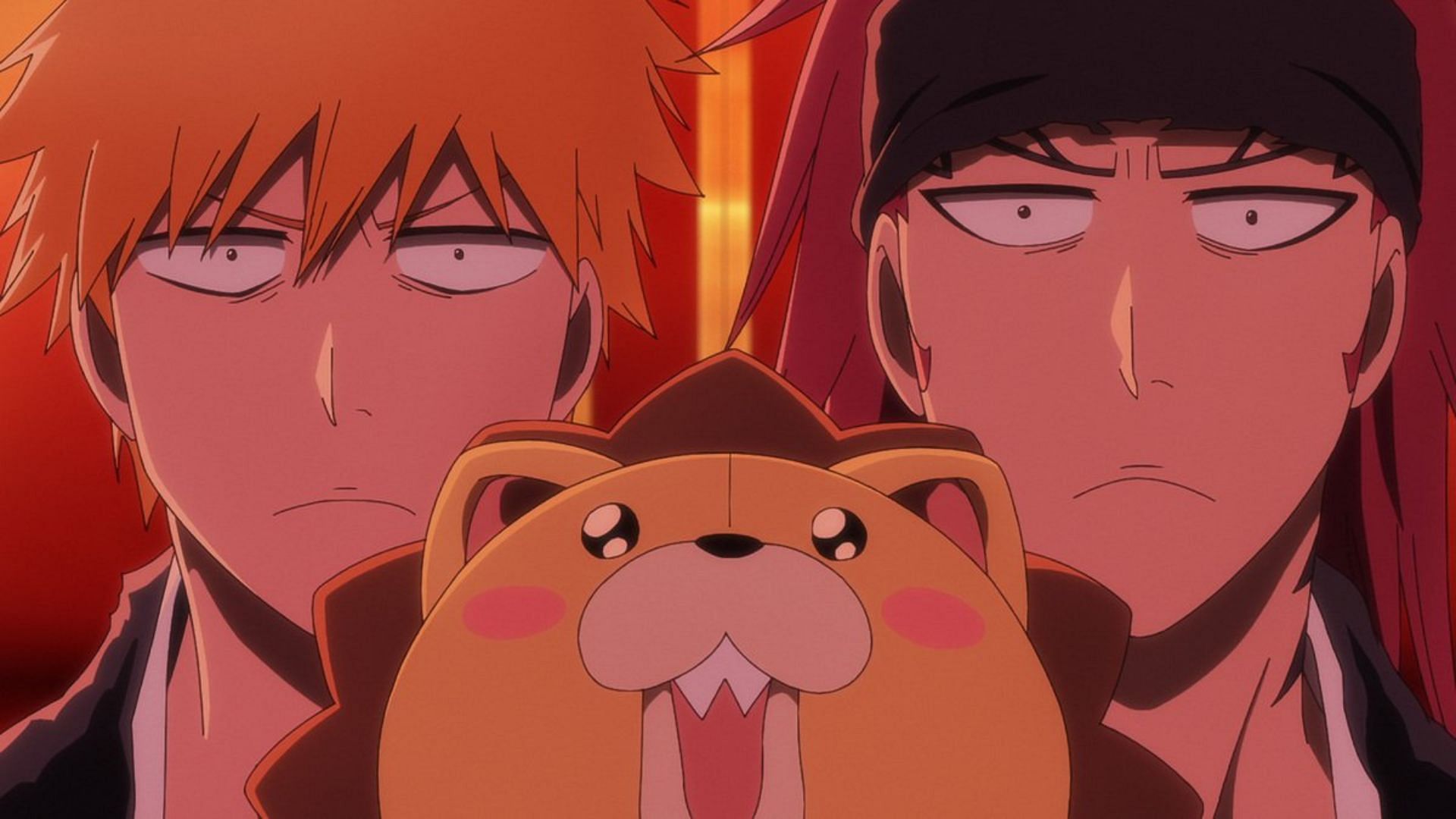 Ichigo, Kon, and Renji as seen in episode 10 preview (Image via Studio Pierrot)