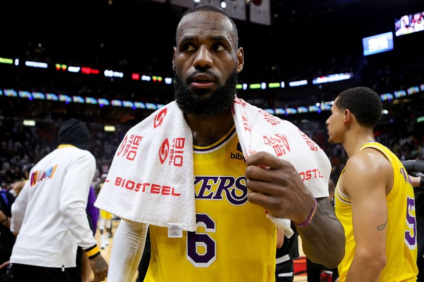 LeBron James hinting at roster changes on the Lakers