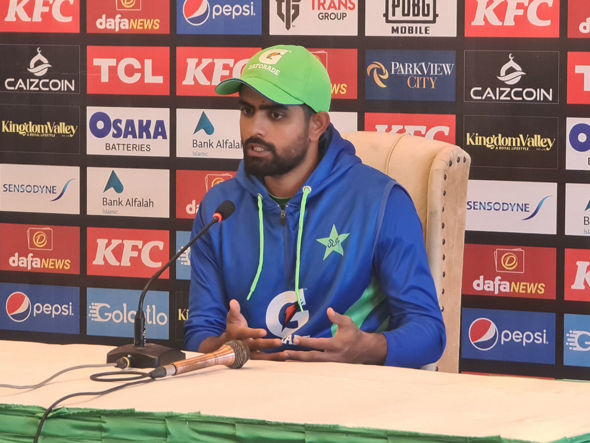 Babar Azam. (Image Credits: Getty)
