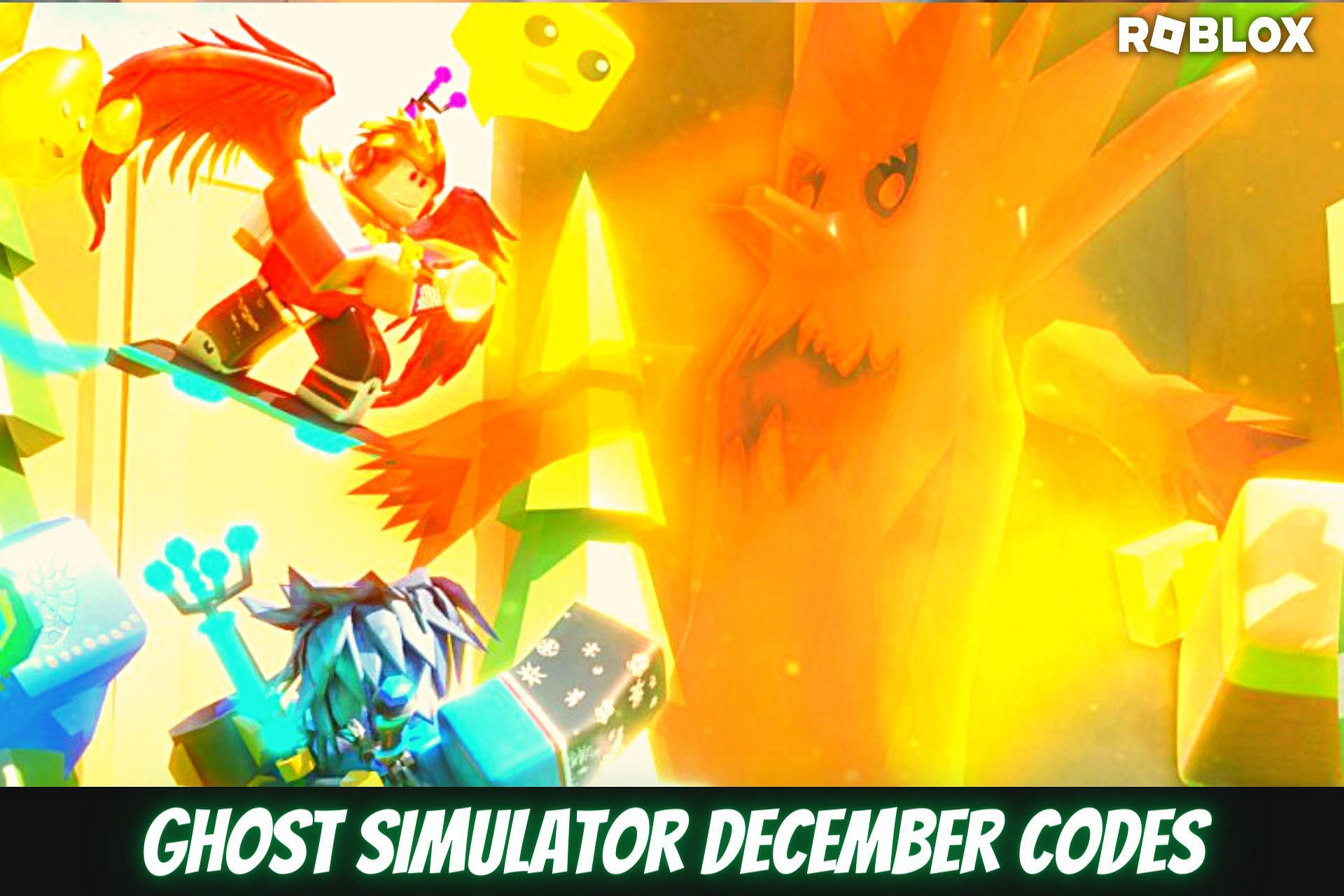Roblox Ghost Simulator December codes