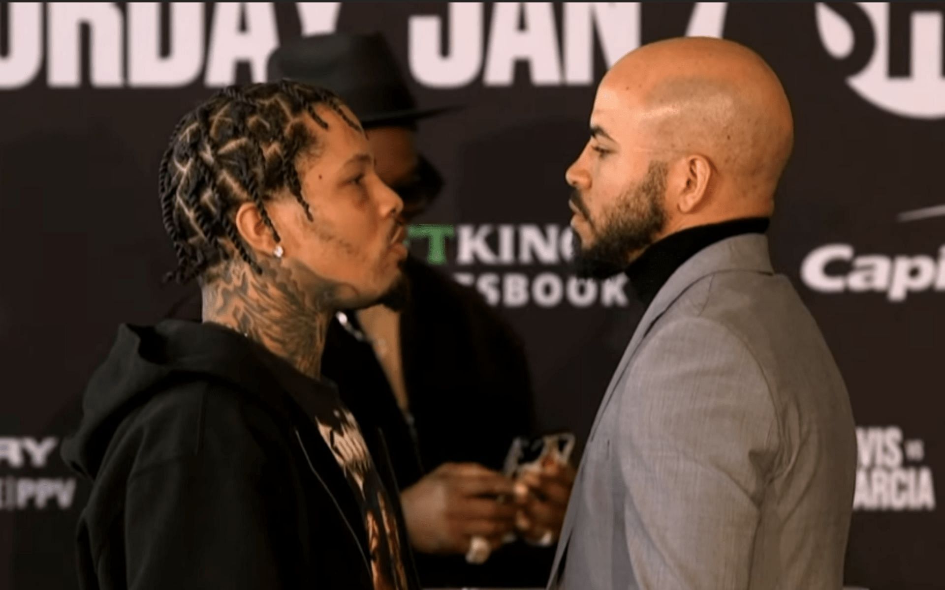 VIDEO Gervonta Davis has first staredown with next opponent ahead of January return