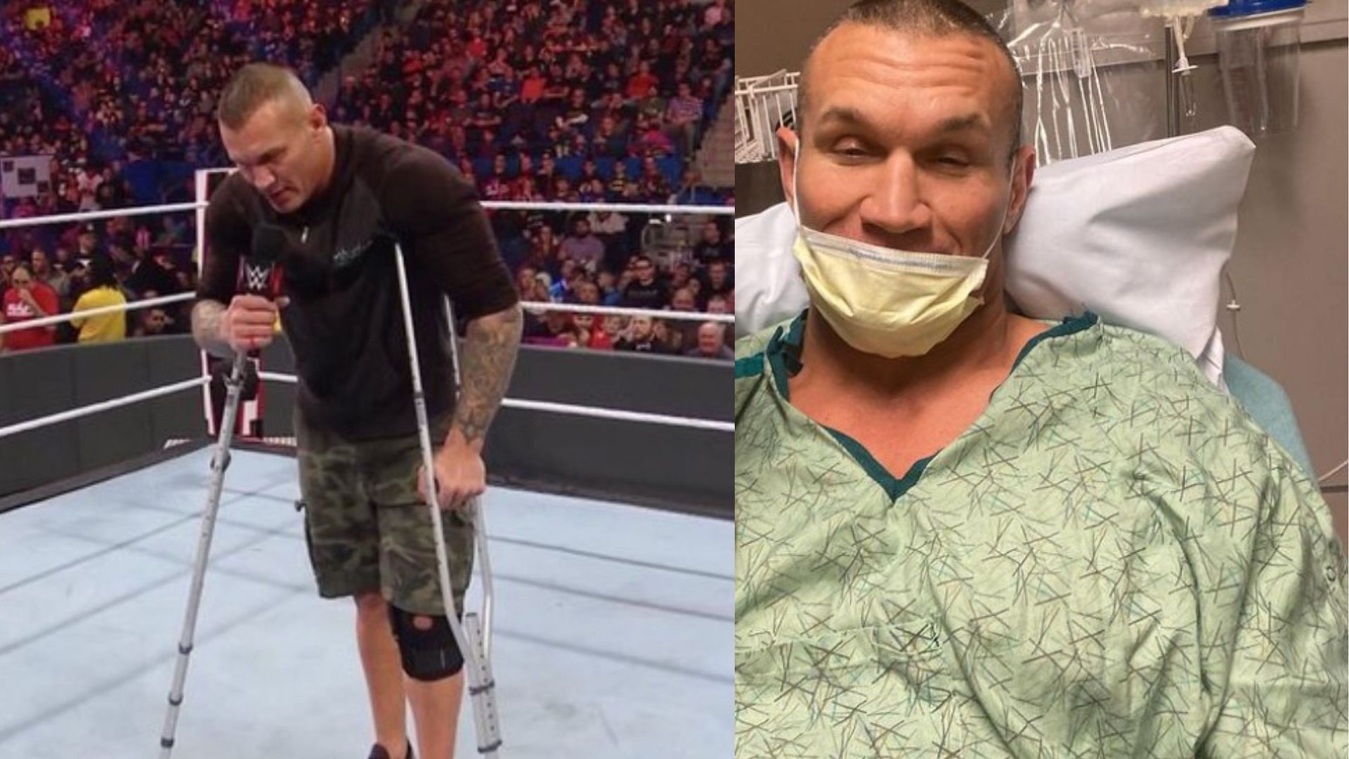 Randy Orton is suffering from a terrible back injury