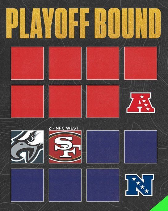 NFC Playoff Picture: 49ers can clinch the NFC West in Seattle for second  time in four seasons - Field Gulls