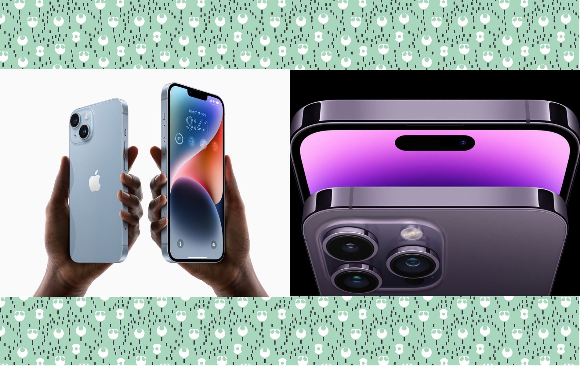 Here are some of the best holiday deals available on the iPhone 14 series (Image via Apple)
