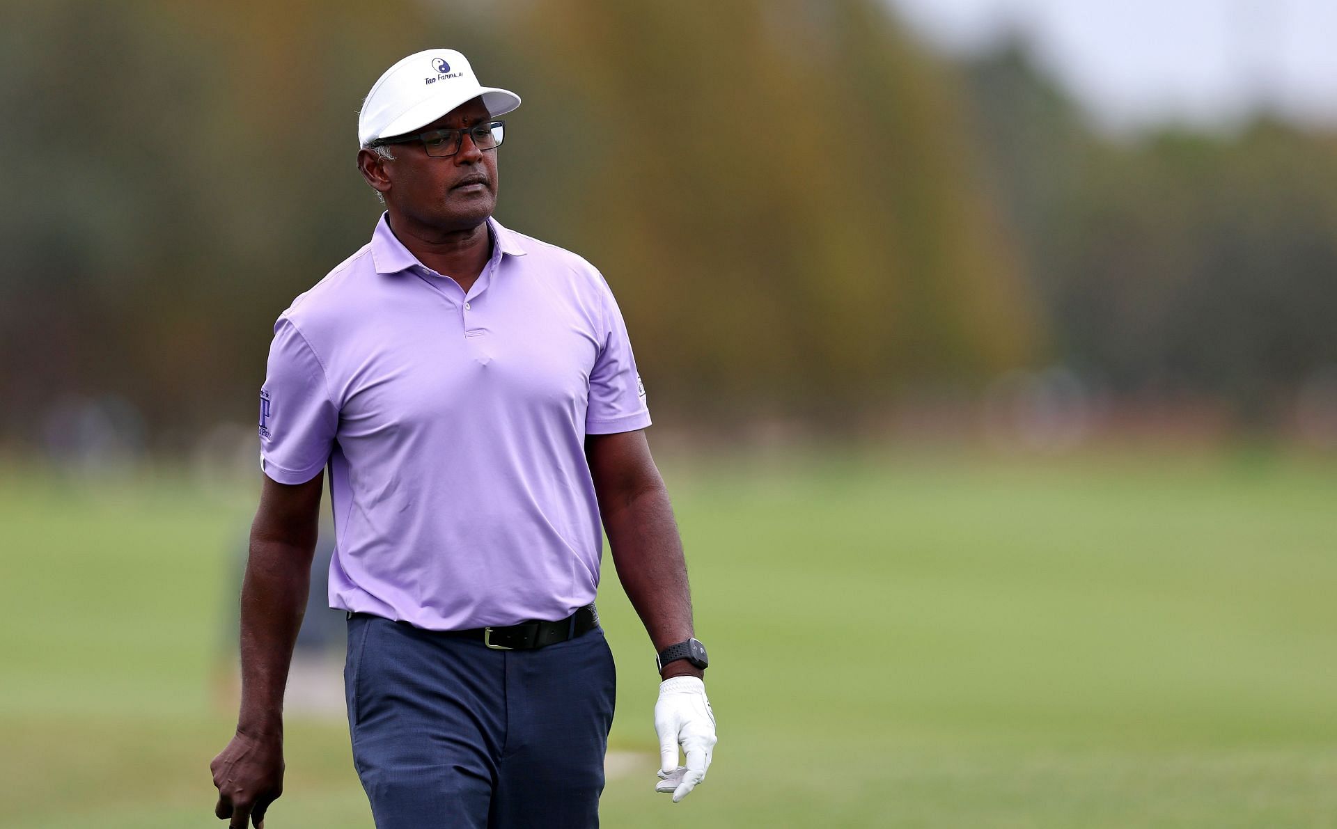 Vijay Singh at the PNC Championship - Round One (Image via Mike Ehrmann/Getty Image)