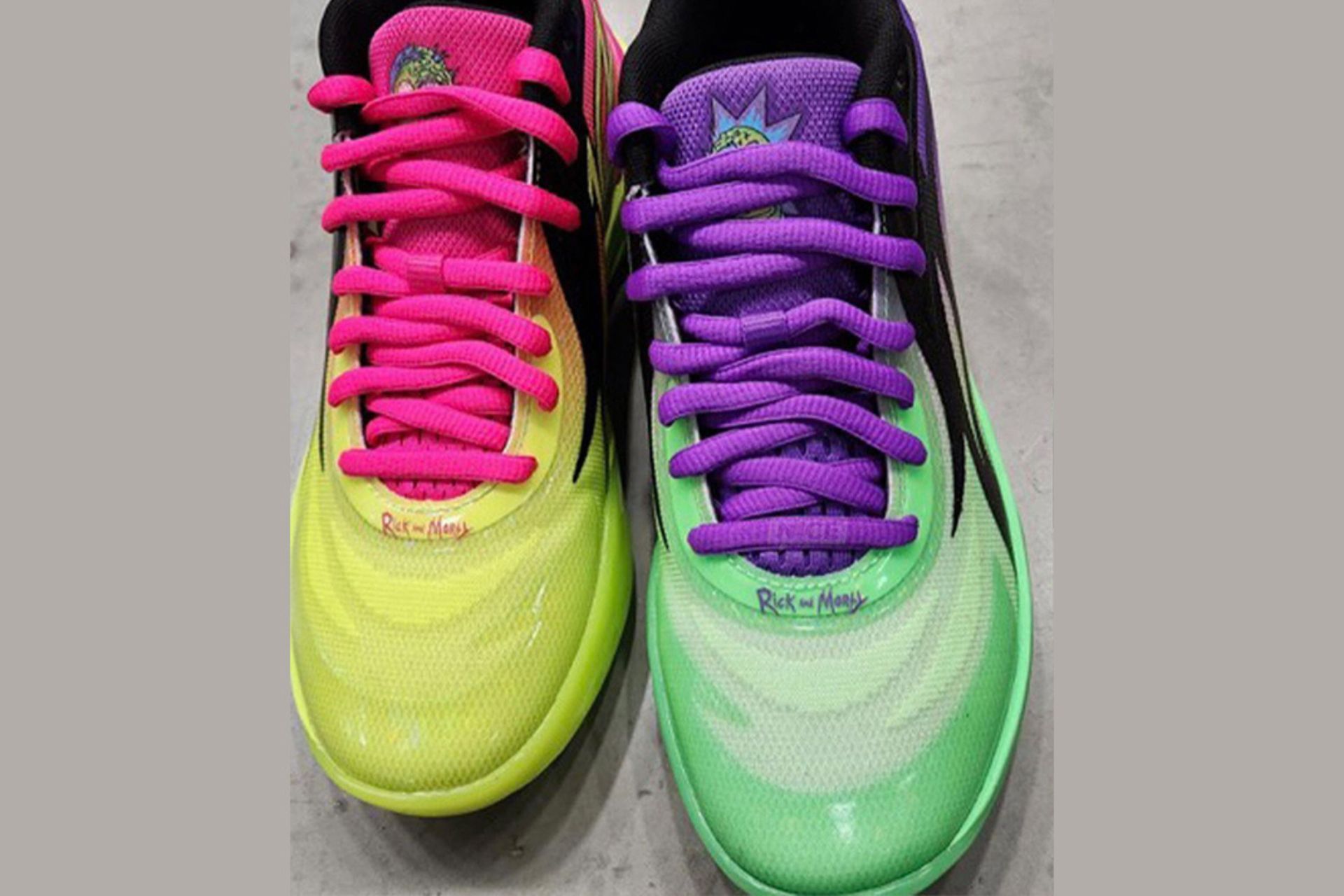 Rick & Morty LaMelo Ball x Puma MB.02 “Rick & Morty” shoes Everything