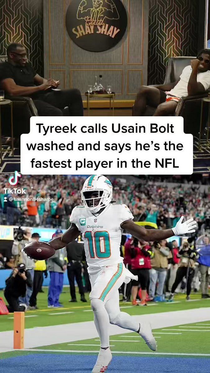 Bills need Usain Bolt to prep for Dolphins' Tyreek Hill?