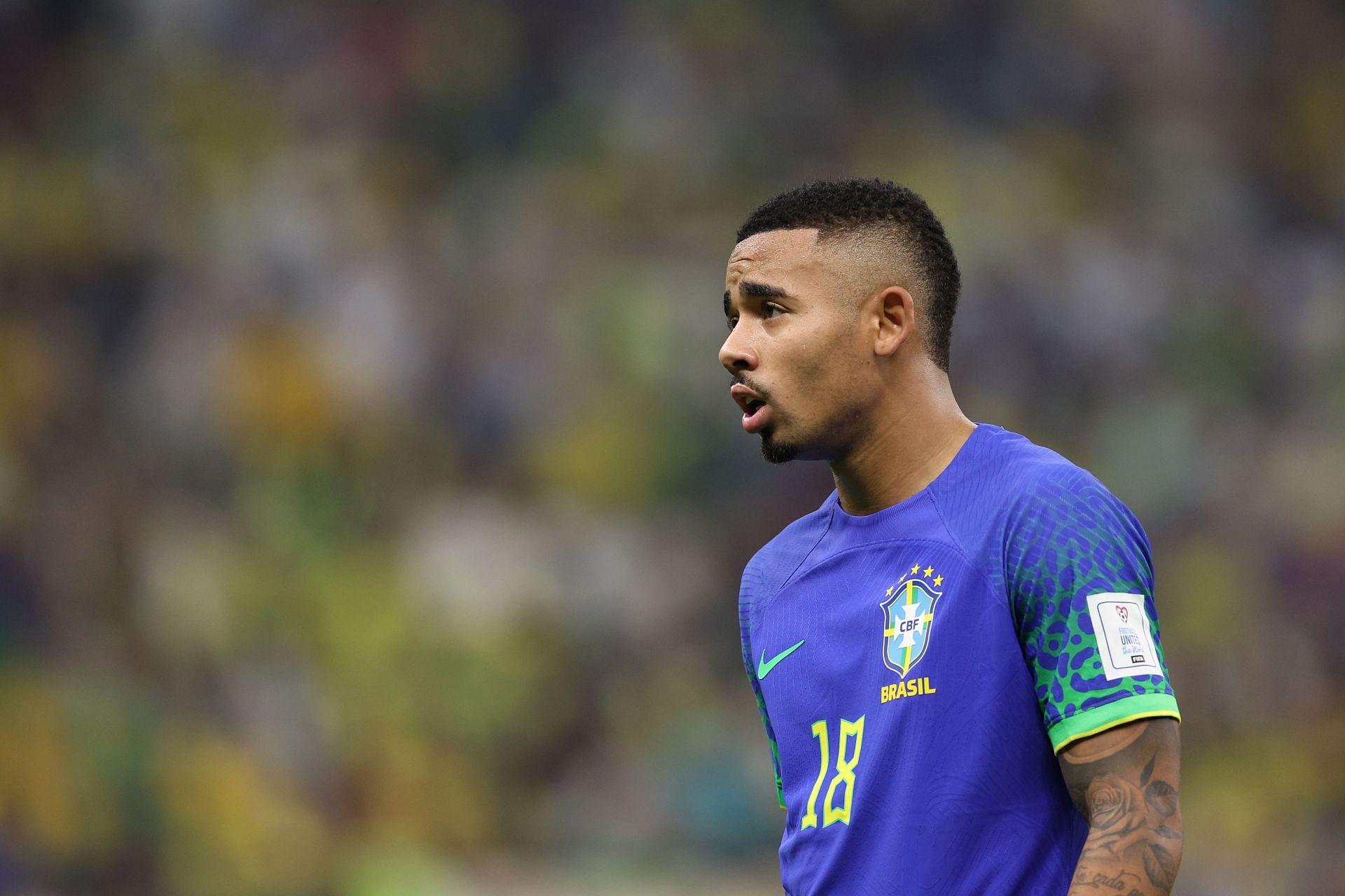 Gabriel Jesus is unlikely to play again at this year's World Cup.