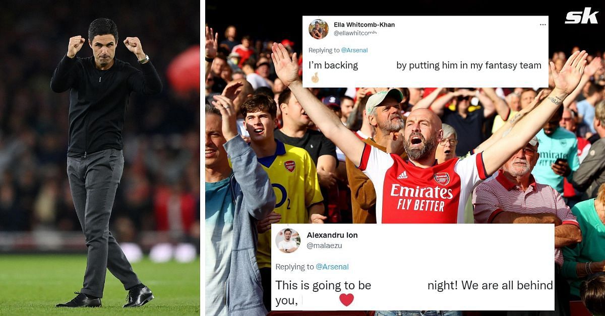 Arsenal fans confident that 23-year-old attacker will perform well against West Ham United
