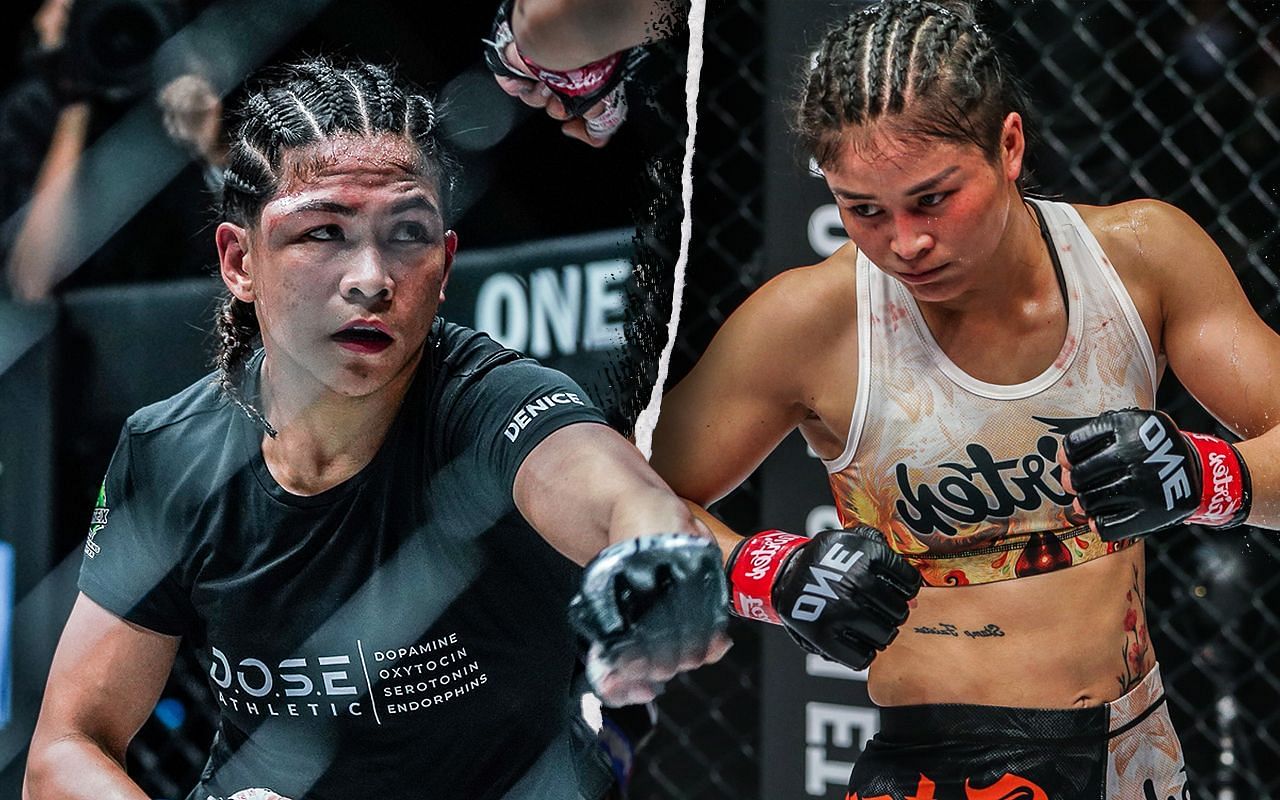 Denice Zamboanga and Stamp Fairtex [Photo Credits: ONE Championship]