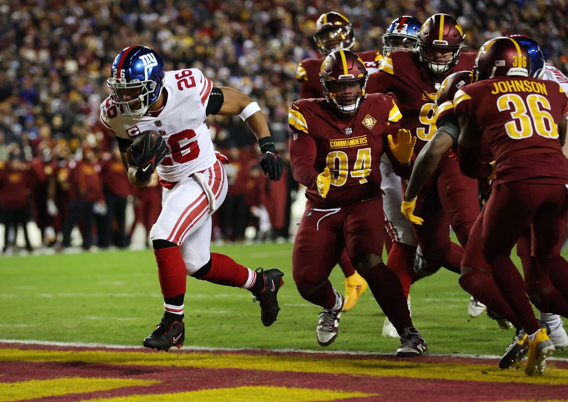 New York Giants v Washington Commanders