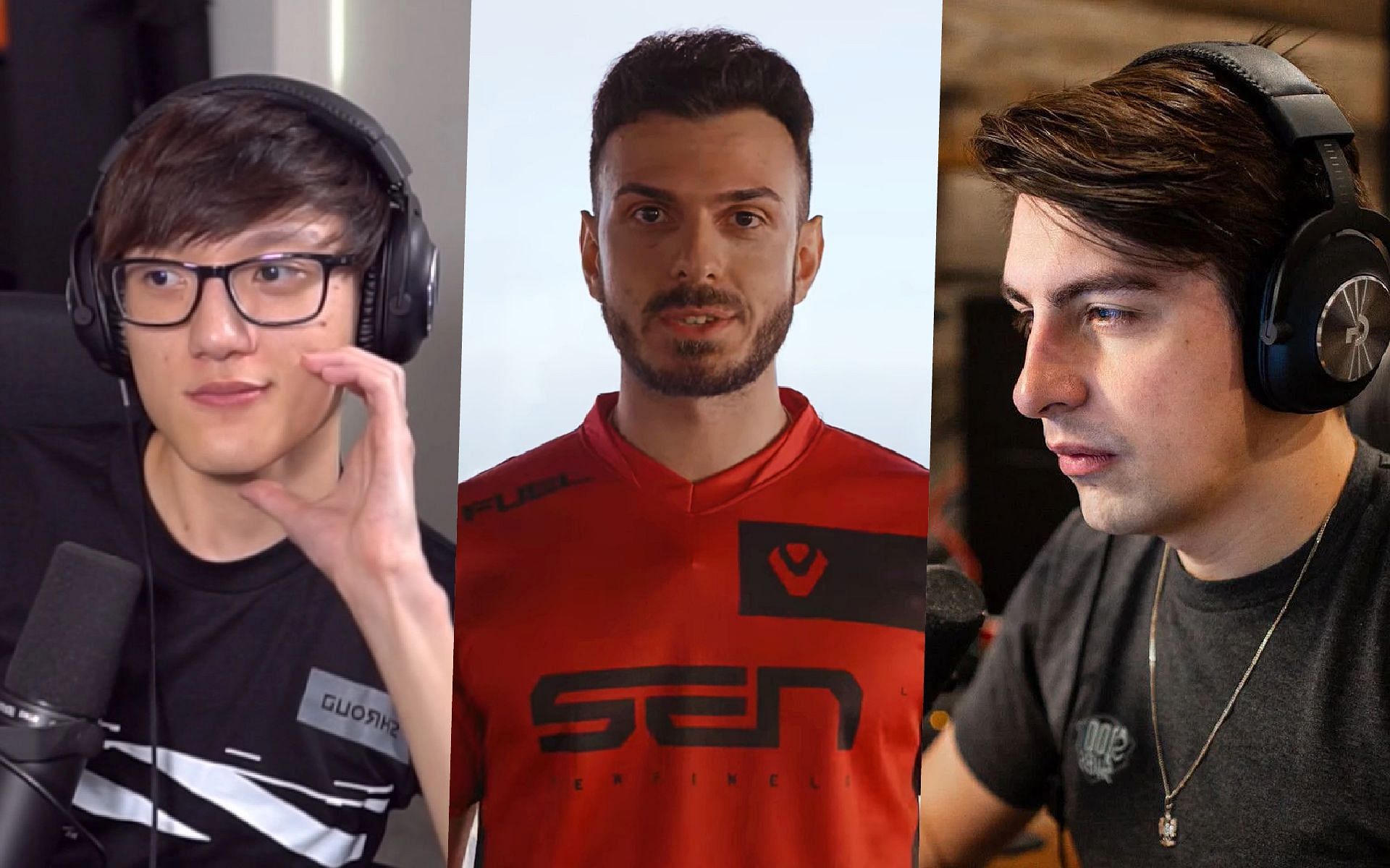 iiTzTimmy, tarik and shroud (Image via Sportskeeda)