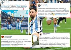 “Some things are written in the stars” - Indian cricketers hail Lionel Messi as Argentina win FIFA World Cup 2022 after epic final