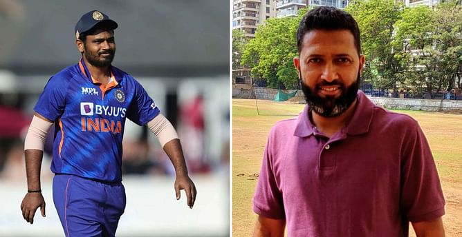 "Gets a consistent long run" - Wasim Jaffer backs Sanju Samson to get picked for India's limited-overs series against Sri Lanka and New Zealand
