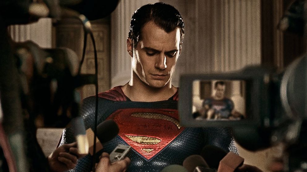 Henry Cavill as Superman (Image via DC)
