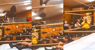 [WATCH] "If you can't do the move, don't do the move" - WWE Veteran reacts as clip of wrestler's scary botch goes viral