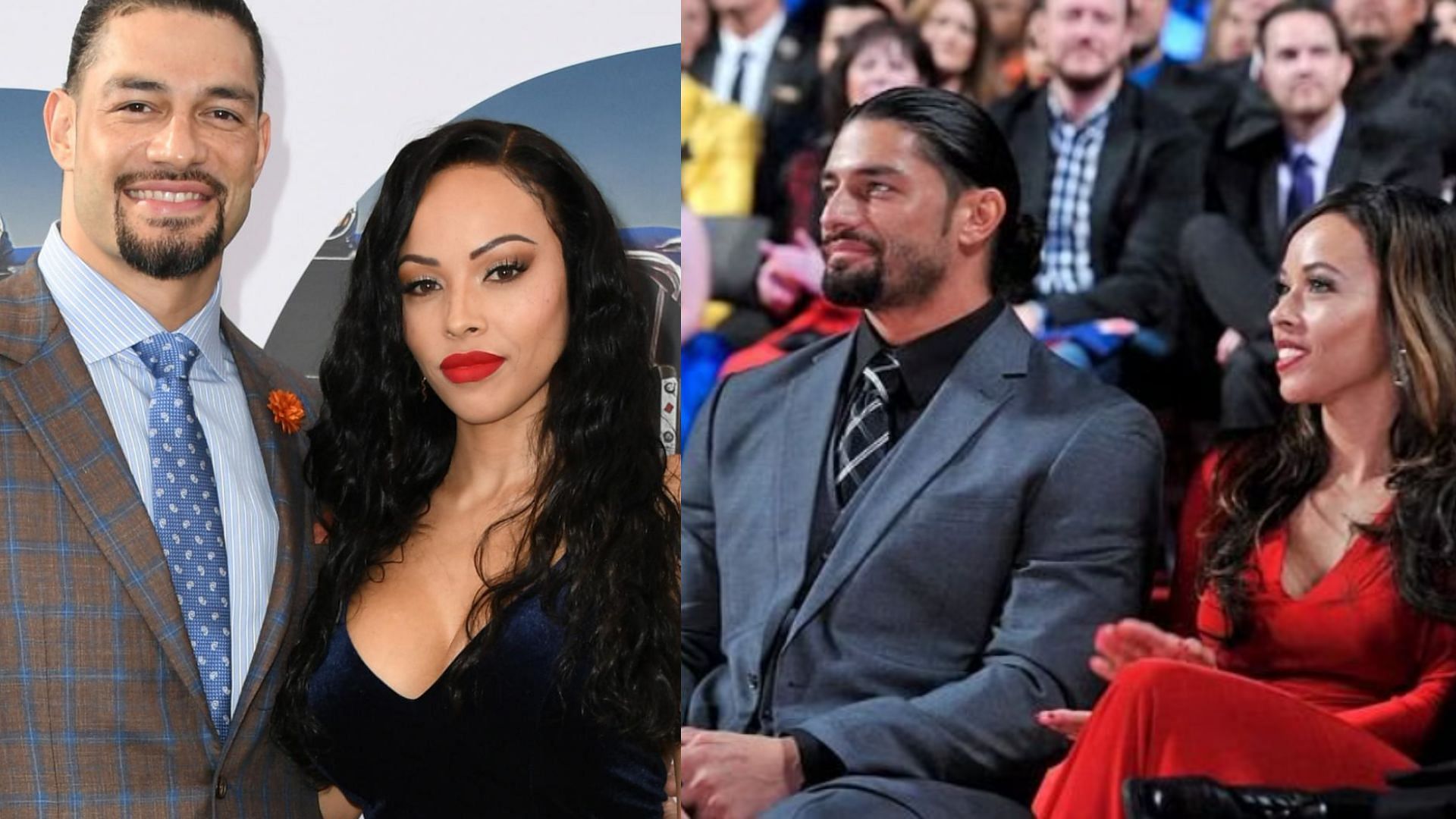 Roman Reigns with his wife Galina Becker