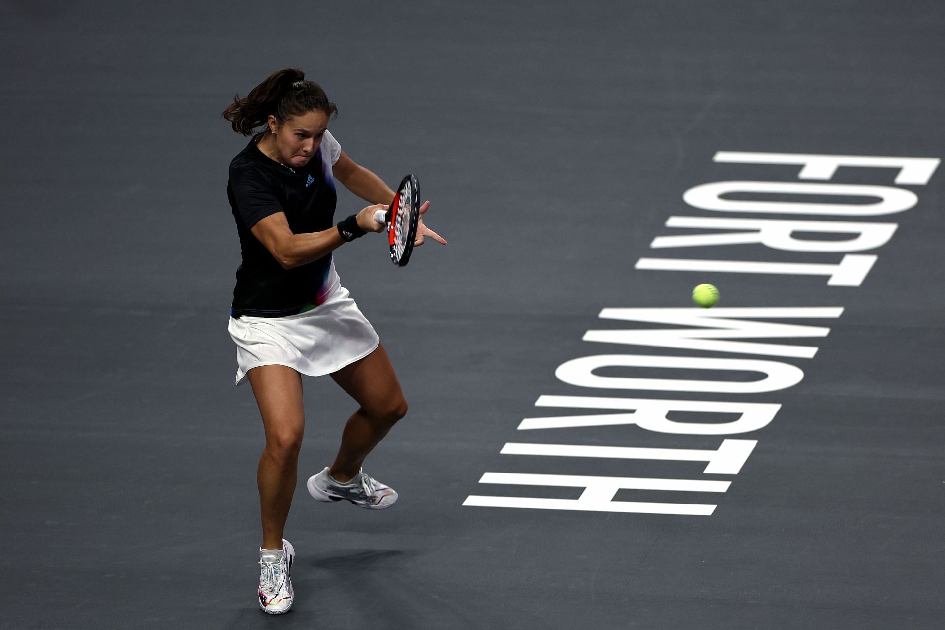 Daria Kasatkina bowed out in the group stage at the WTA Finals.