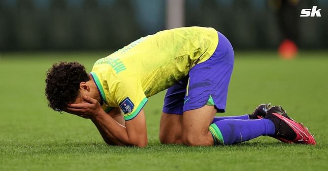 Brazil defender Marquinhos had never taken a penalty before missing his spot-kick during the FIFA World Cup QF against Croatia