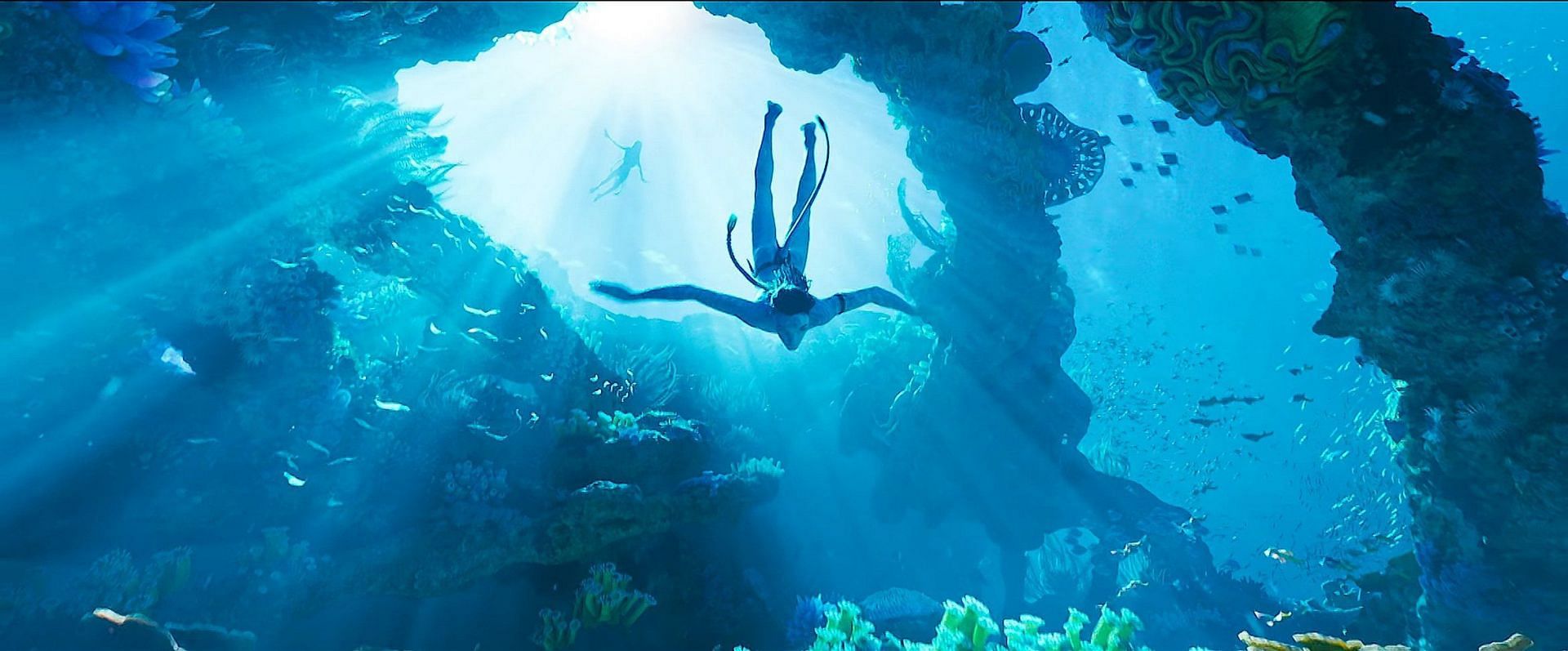 A still from Avatar: The Way of Water. (Photo via Twitter/@screenscaps)