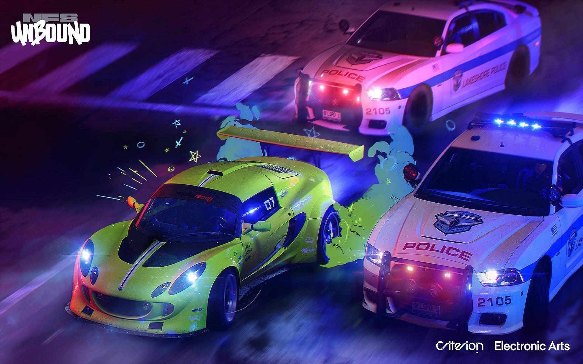 Need for Speed Unbound on the RTX 3060 (Image via EA)