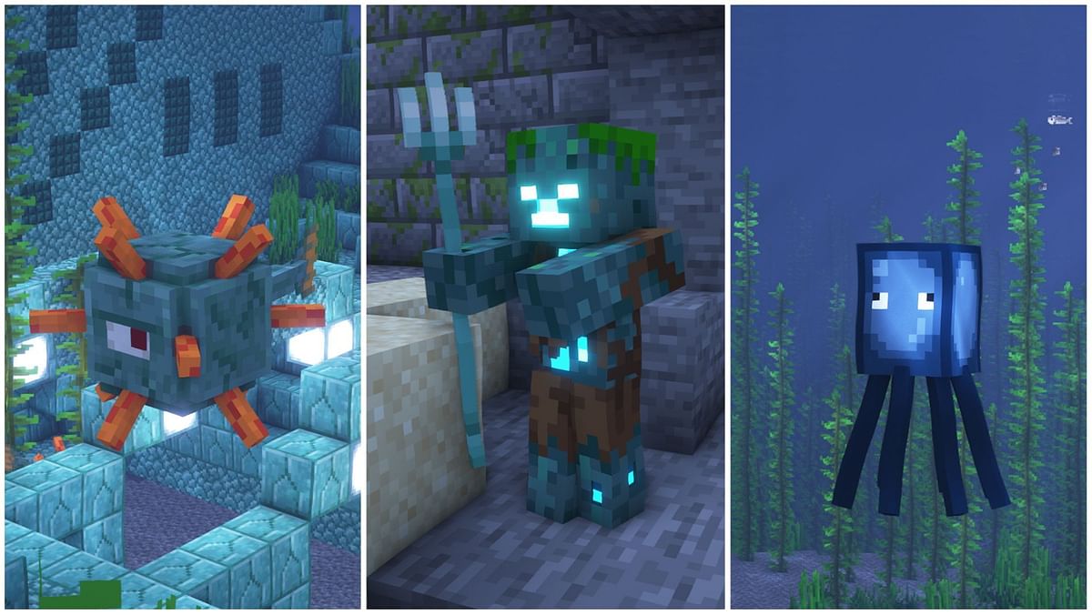 5 best aquatic mobs to farm in Minecraft