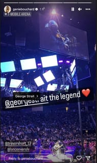 Bouchard's Instagram story