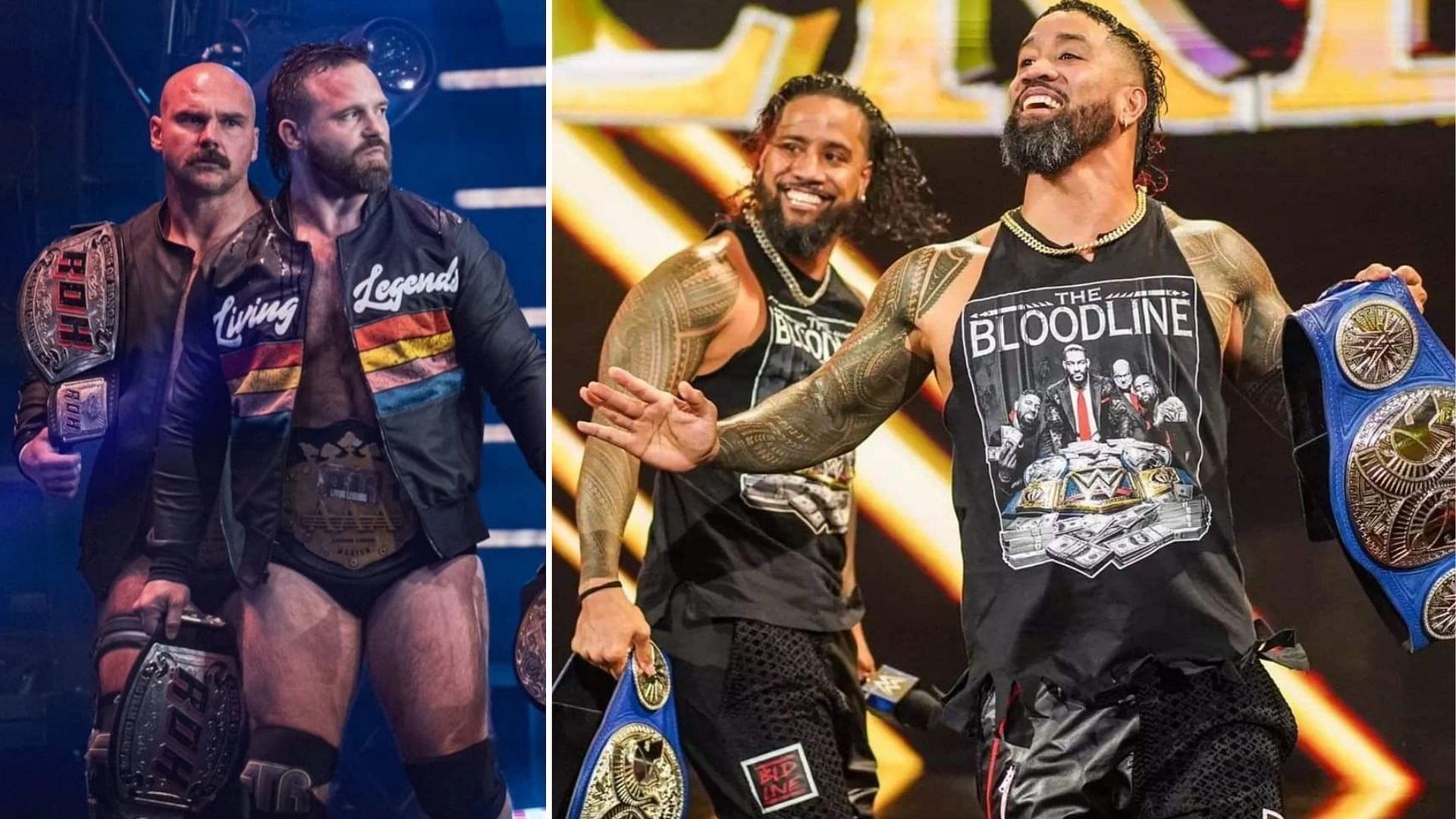The Usos (right) are ranked #1 Tag Team of the Year by PWI