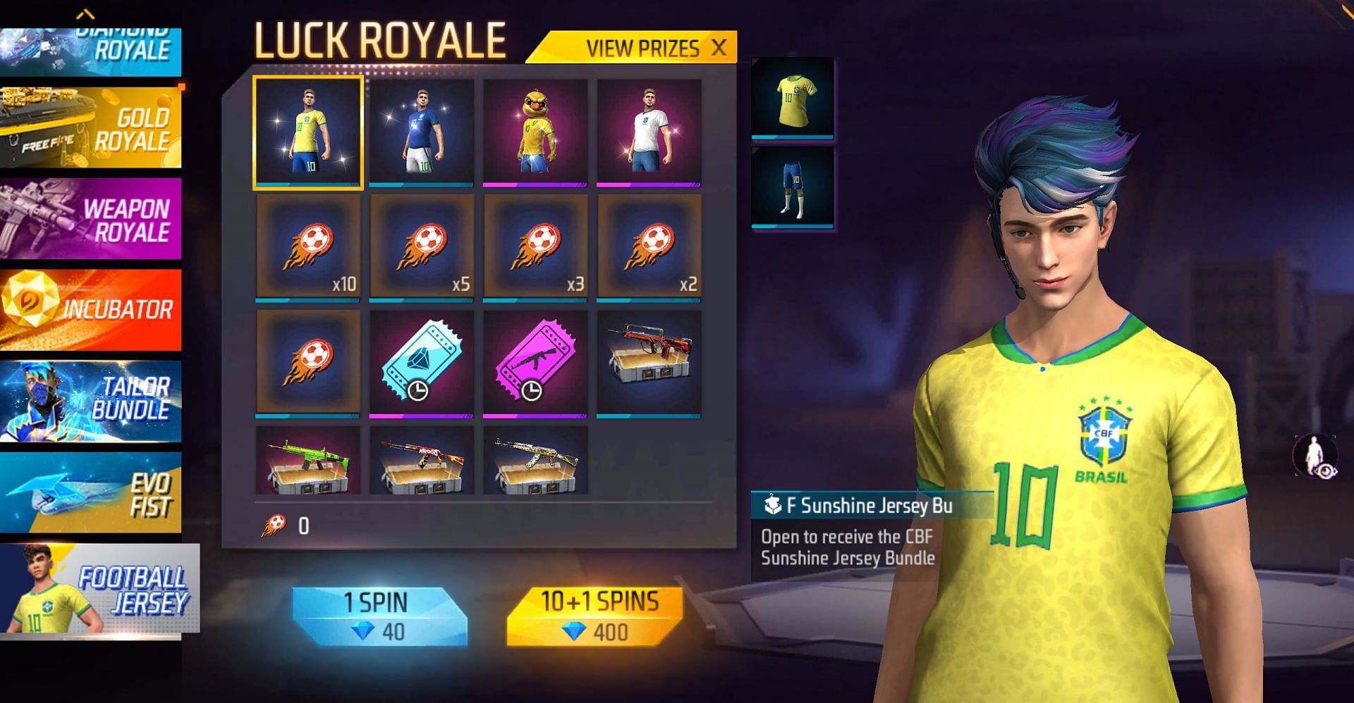 The prize pool of the current Royale (Image via Garena)
