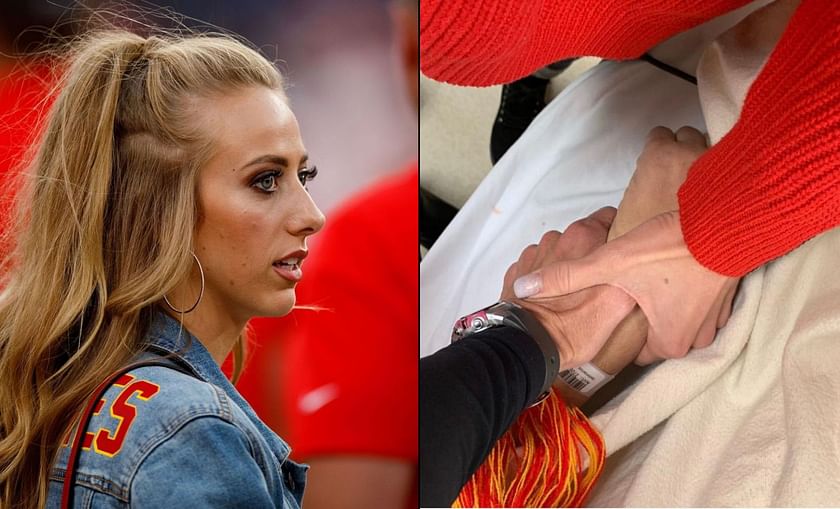 He was called to heaven today" - When Patrick Mahomes' wife Brittany lost  her stepdad after he collapsed at a Chiefs game