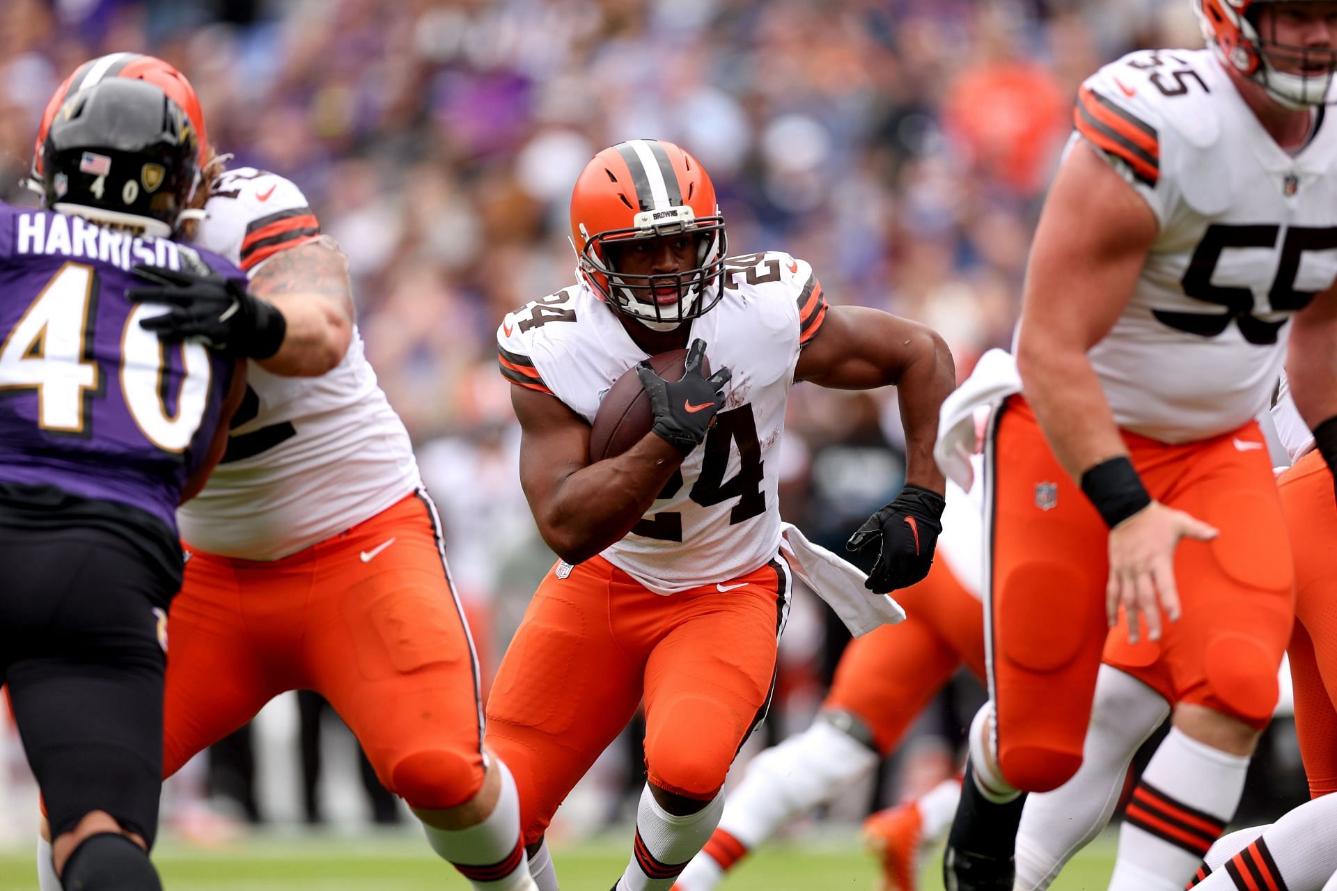 Cleveland Browns v Baltimore Ravens