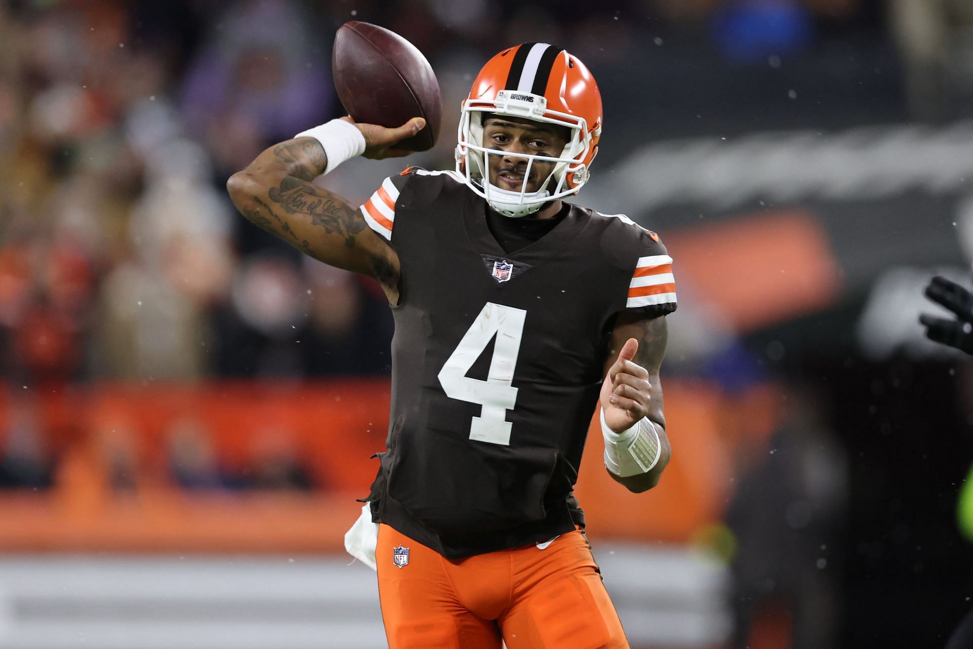 Deshaun Watson: Baltimore Ravens v Cleveland Browns