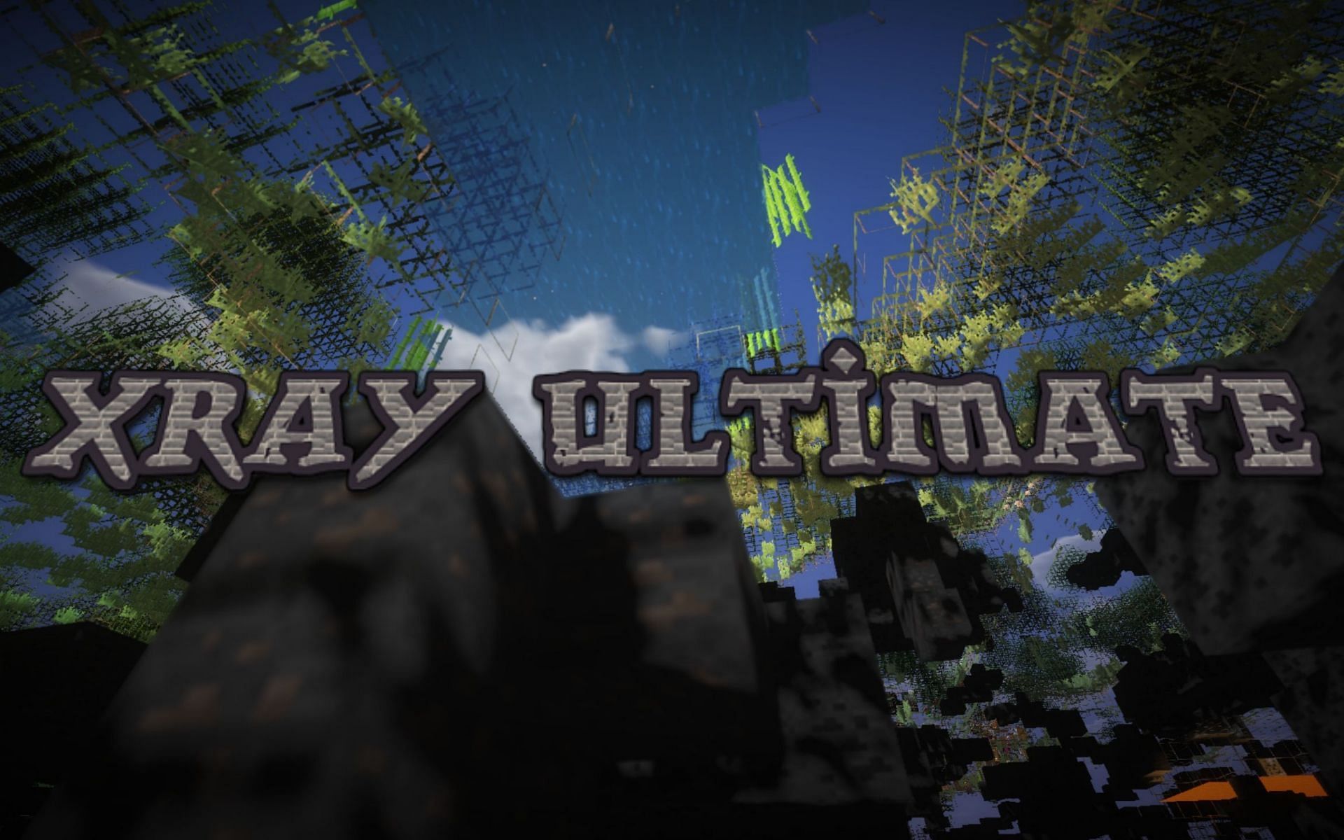 The Xray Ultimate texture pack in action (Image via 9minecraft)