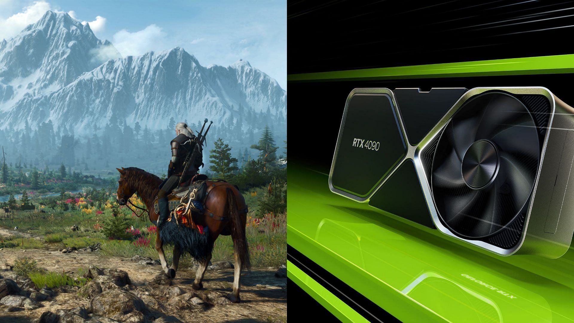 Best Witcher 3 settings for RTX 4090 (Images via CD Projekt Red/Nvidia)