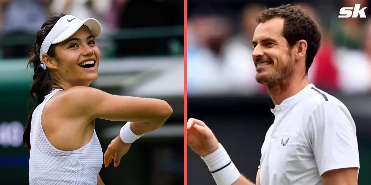 Emma Raducanu and Andy Murray will play in the 2023 Australian Open. 