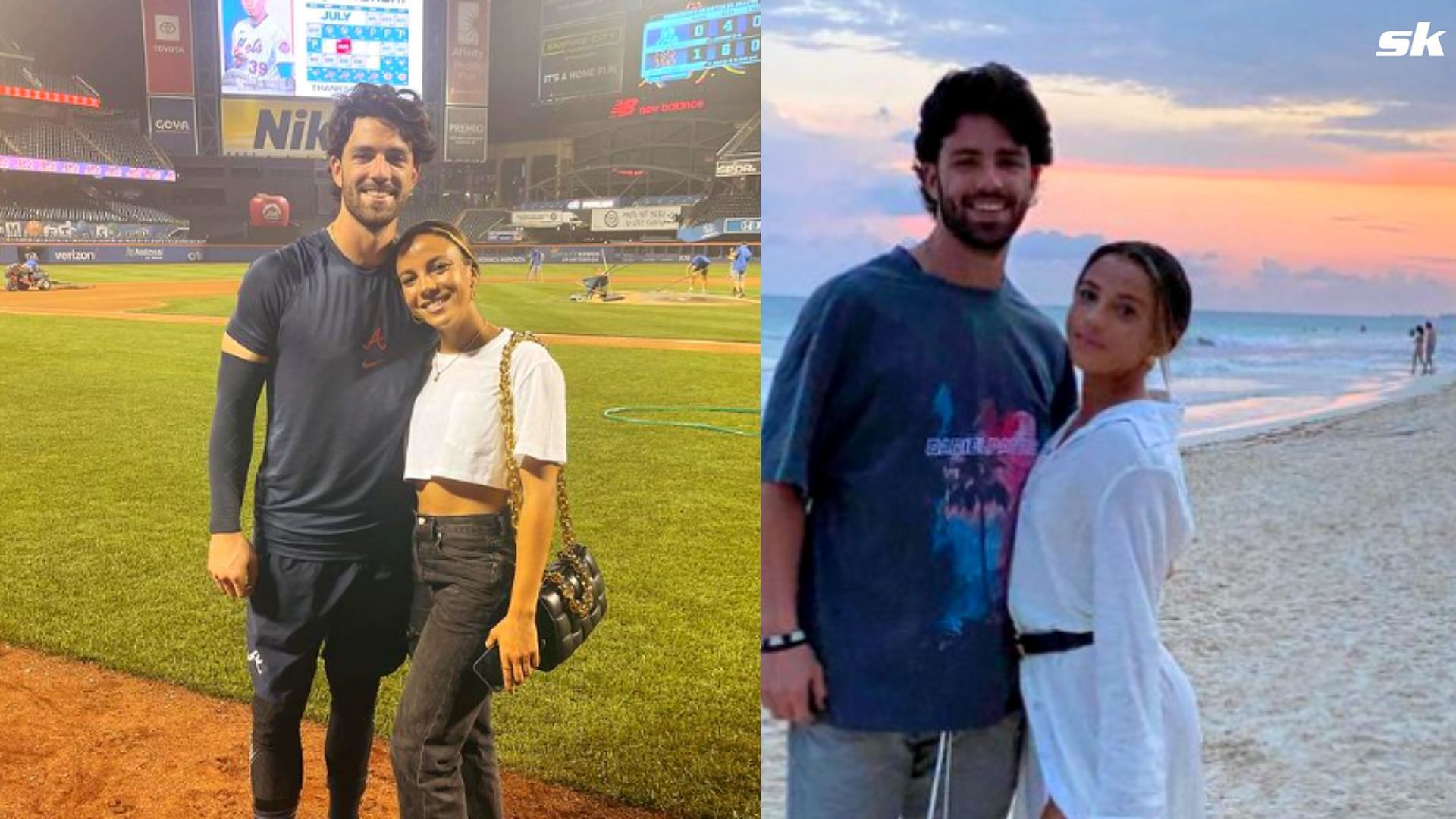 Chicago Cubs, atlanta braves, Dansby Swanson, MLB: Chicago Cubs shortstop Dansby  Swanson enjoys romantic date night with wife Mallory Pugh