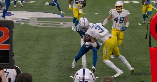 Why was Derwin James ejected? Chargers safety gets disqualified for vicious helmet-to-helmet hit