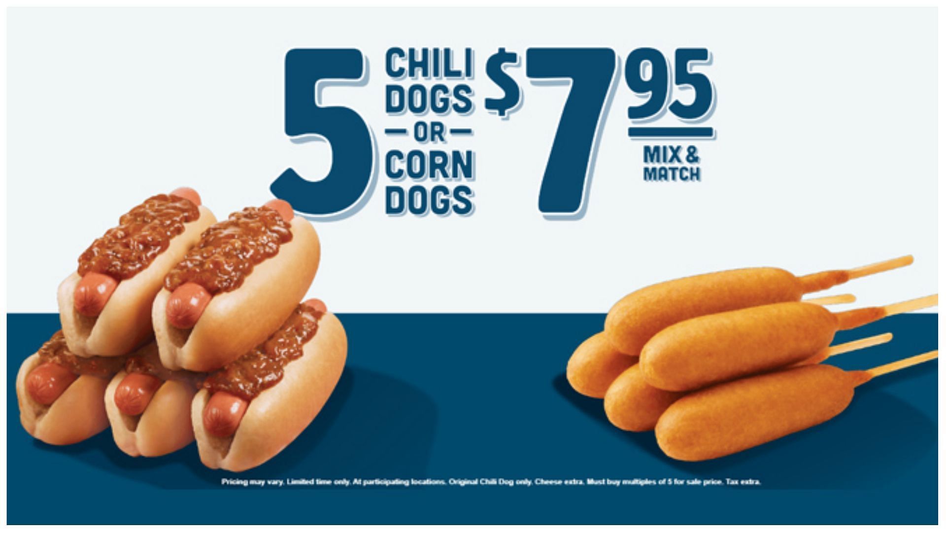 All you need to know about Wienerschnitzel’s 5 Chili Dogs or Corn Dogs deal