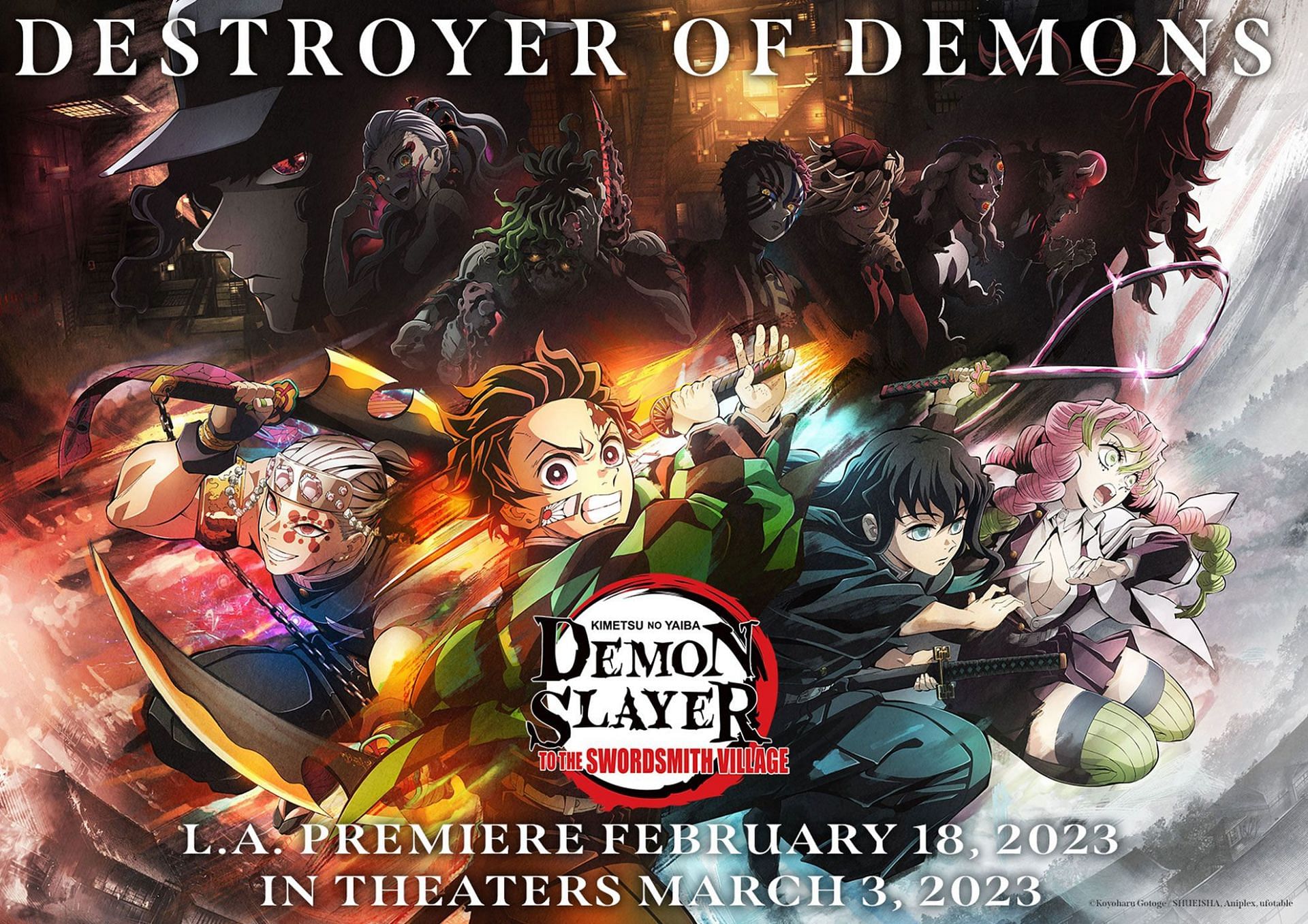 Demon Slayer movie poster (Image via Ufotable)