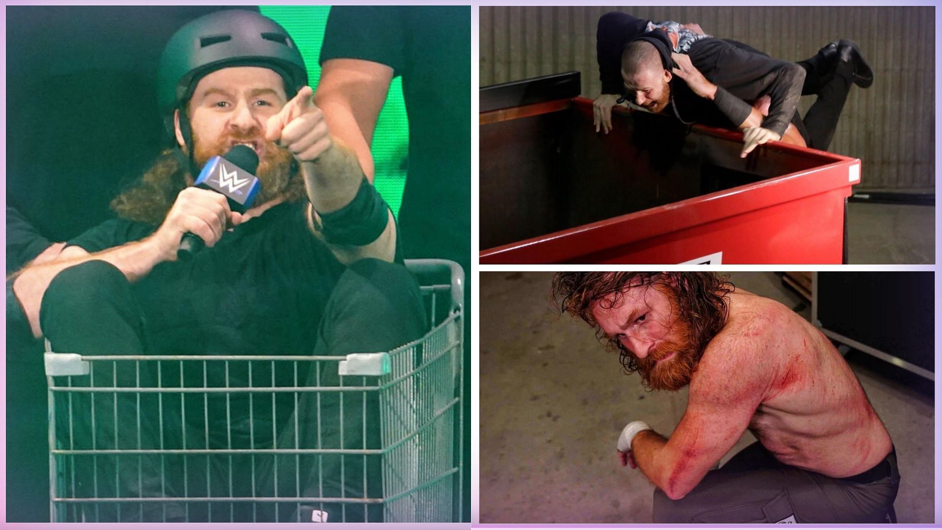 Sami Zayn is a member of The Bloodline faction.