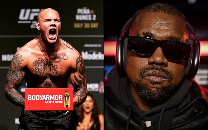 Anthony Smith hits out at Kanye West over new logo