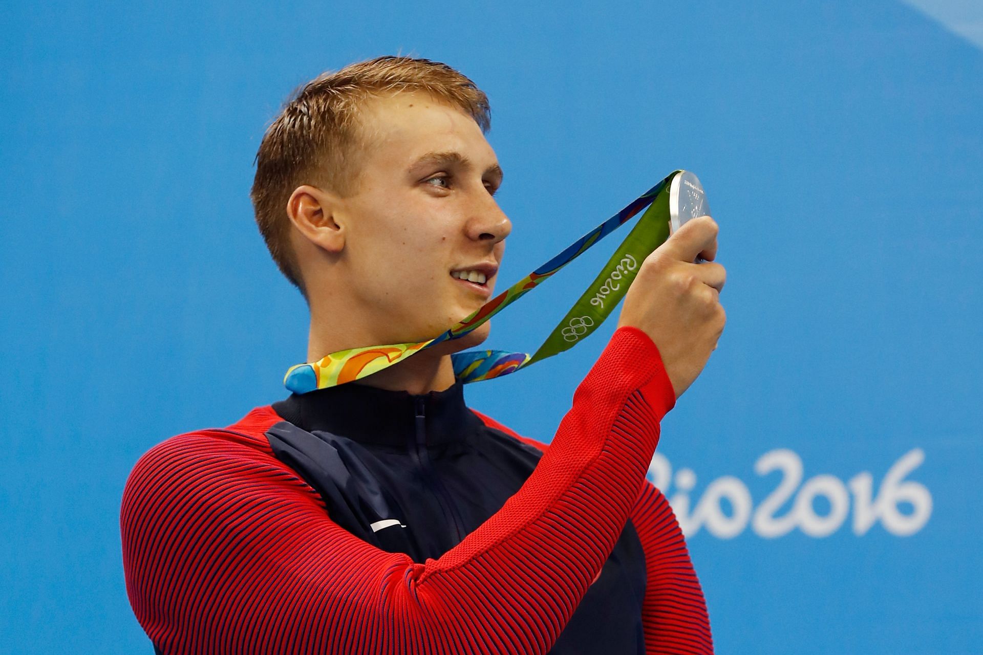 Chase Kalisz wins Silver at the Rio Olympics 2016