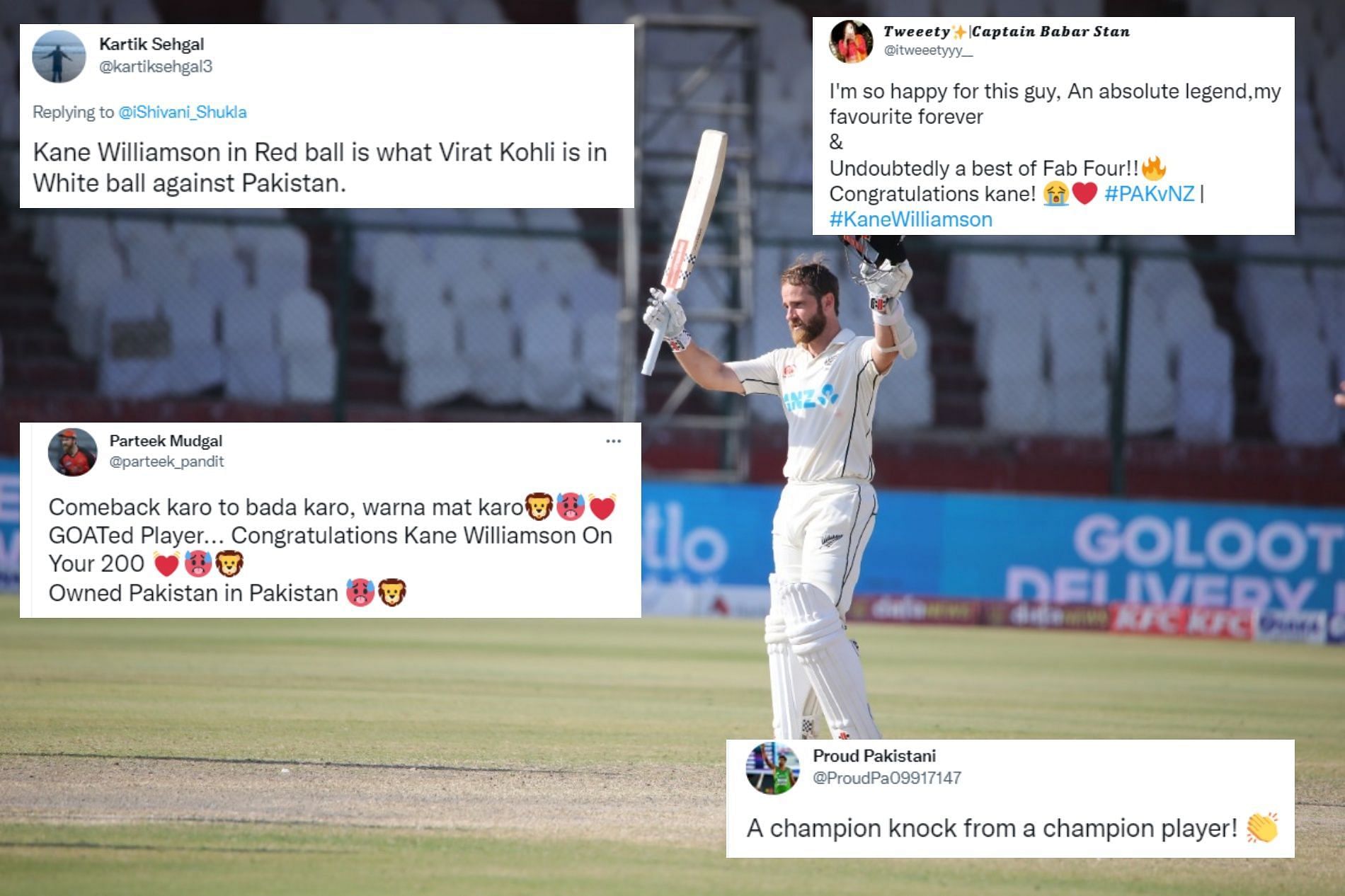 Kane Williamson, Karachi Test