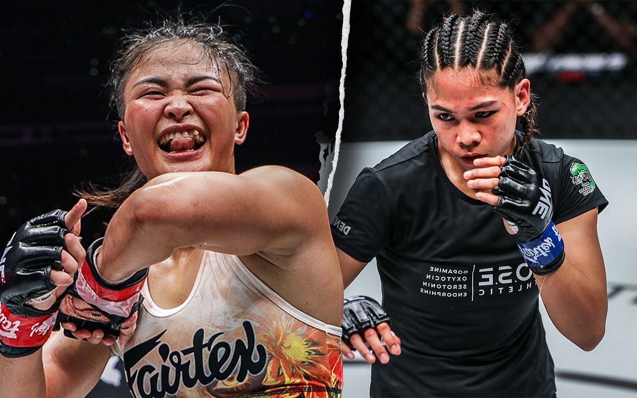 [Photo Credit: ONE Championship] Stamp Fairtex, Denice Zamboanga