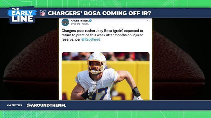 Chargers place Joey Bosa on injured reserve with torn groin