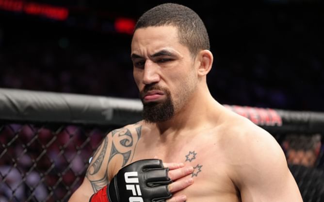 Robert Whittaker shares he is "definitely thinking about" how he would fare at light heavyweight