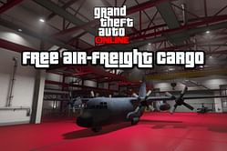 Free Air-Freight Cargo reportedly coming for GTA Online players in future events
