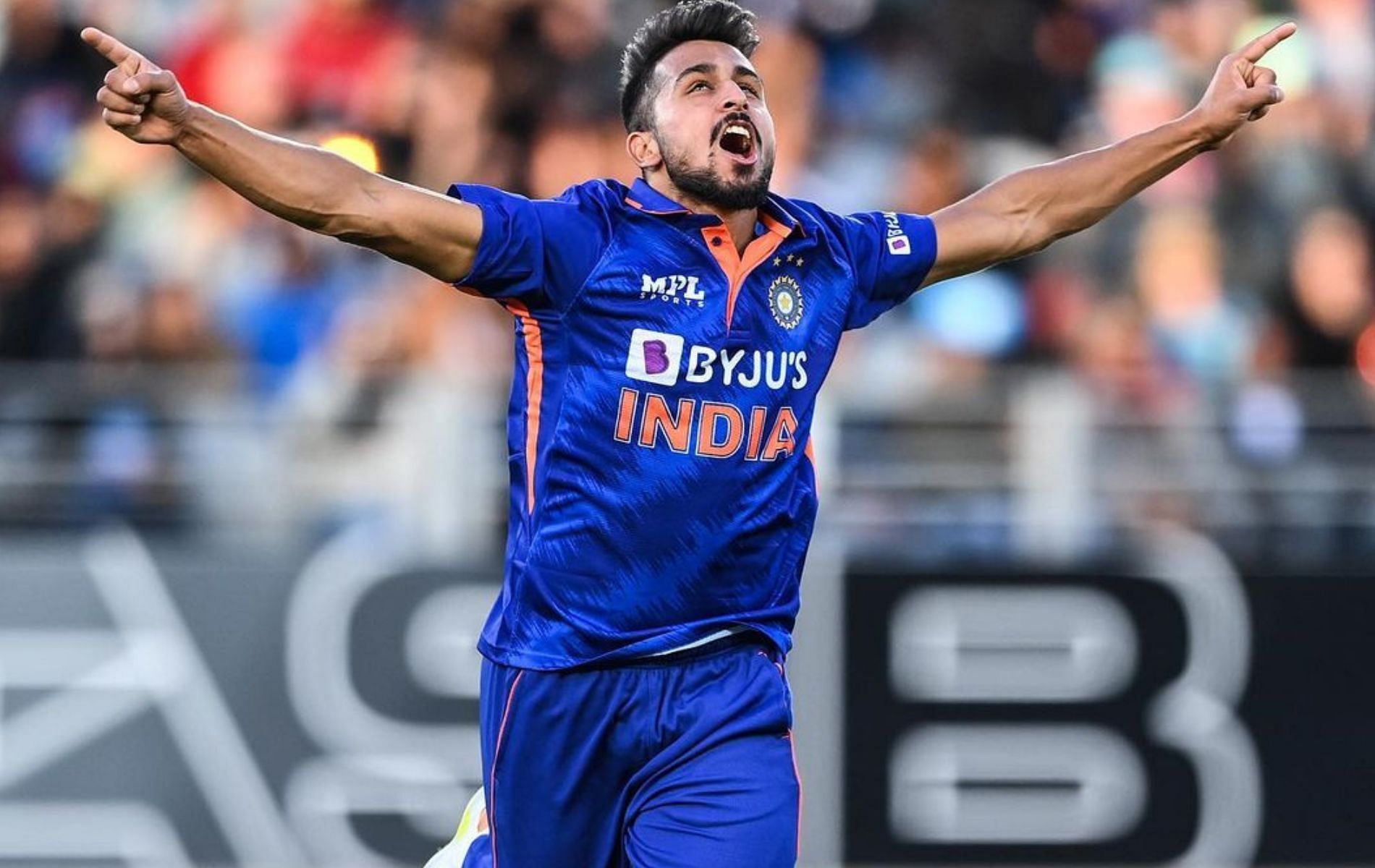 Umran Malik picked up two wickets in the 2nd ODI between India and Bangladesh. (Pic: Getty)