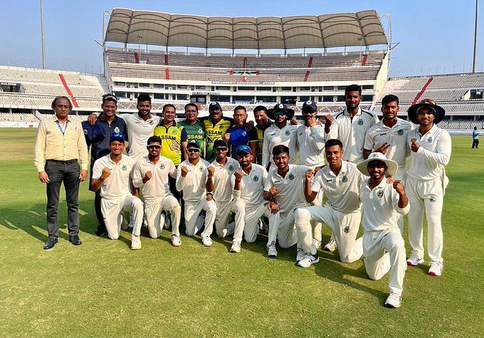 Ranji Trophy 2022-23 Round 3, Day 4 Round-up: Assam Beat Hyderabad By ...