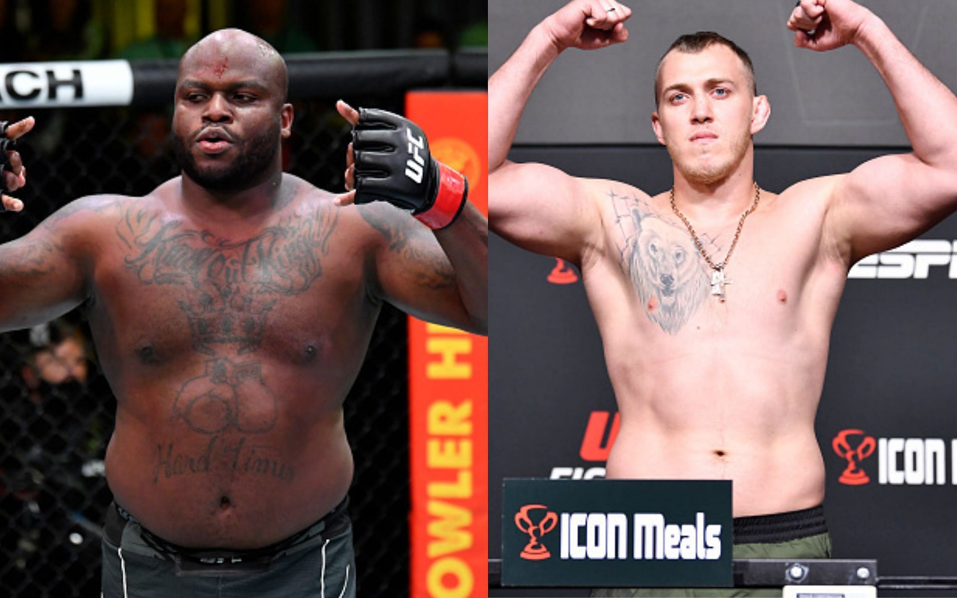 Derrick Lewis and Sergei Spivac